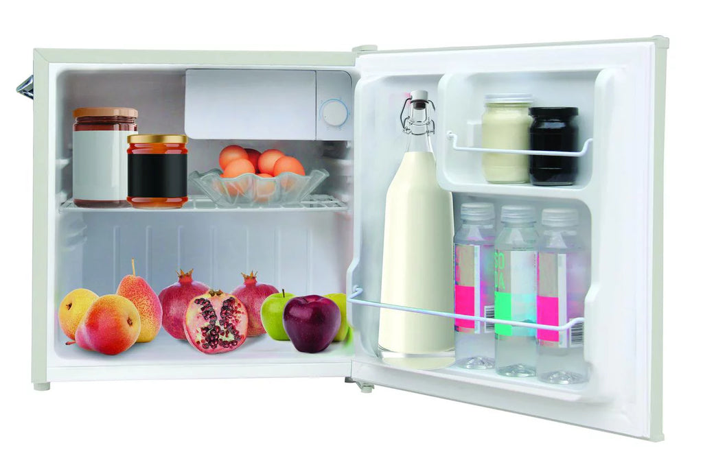 1.6 Cu. Ft. Retro Refrigerator with Bottle Opener, Cream D90849