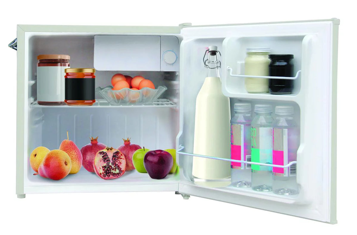 1.6 Cu. Ft. Retro Refrigerator with Bottle Opener, Cream D90849