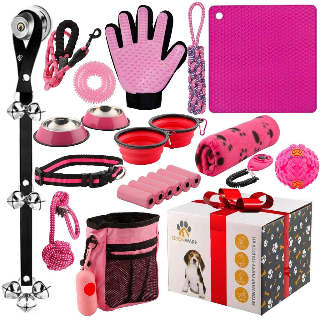Puppy Starter Kit Dog Toys Dog Bed Blankets Grooming Tool Z253