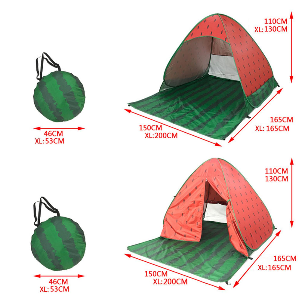 Beach Sun Protection Camping Tent with 6 Tent Stakes X825328