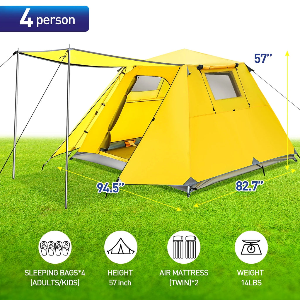 4-Person Camping Tent I338640