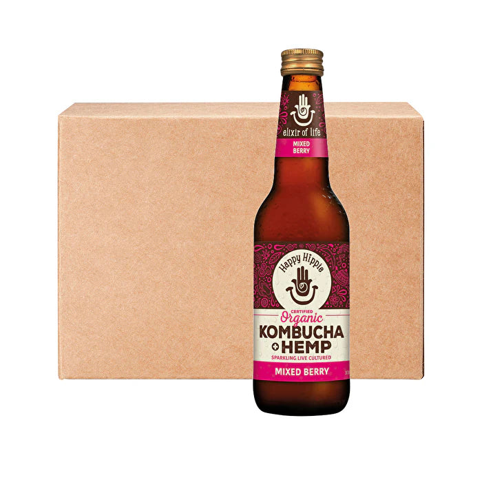 Organic Kombucha Mixed Berry 330ml x 12 Pack F3696