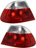 BMW 323i Tail Light 2000 Driver and Passenger Side Pair N747819