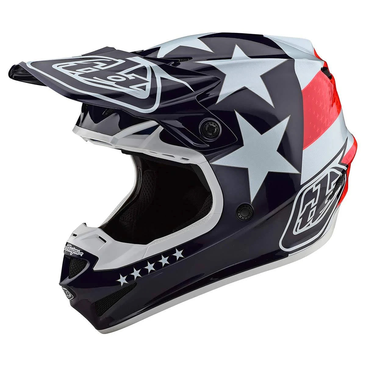 Red White Blue Polyacrylite Helmet A737