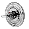 Gun Metal Thermostatic Trim Plate with Handle S74403