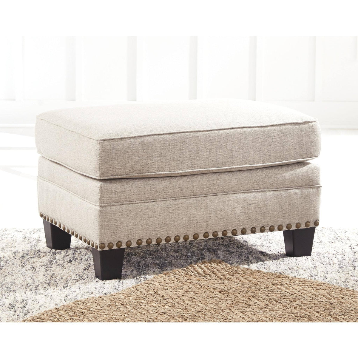 Linen Ottoman N97516
