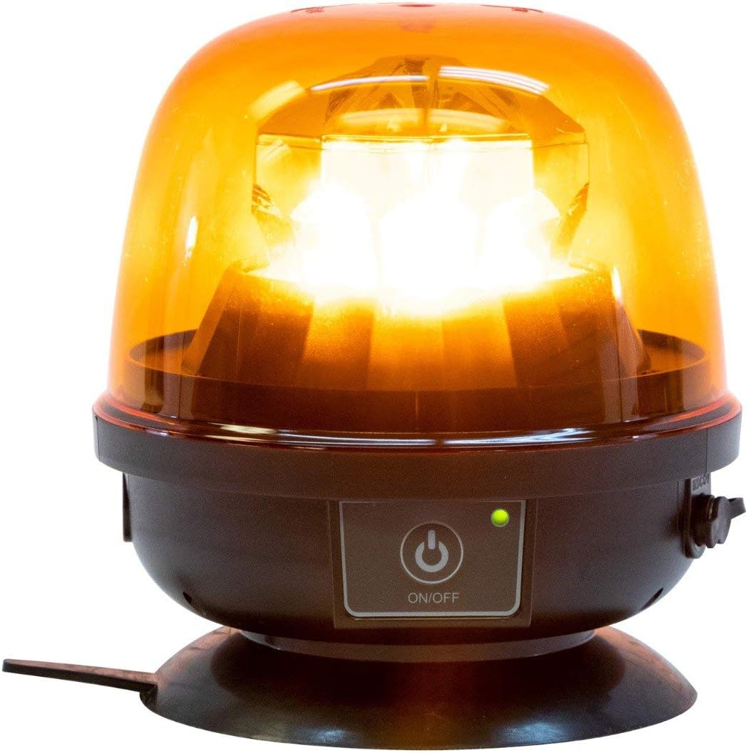 Magnetic Amber Remote-Control LED Beacon Pack of 2 O33189
