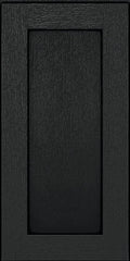 15-in W x 15-in H Onyx Oak Kitchen Cabinet Sample in Black L2610
