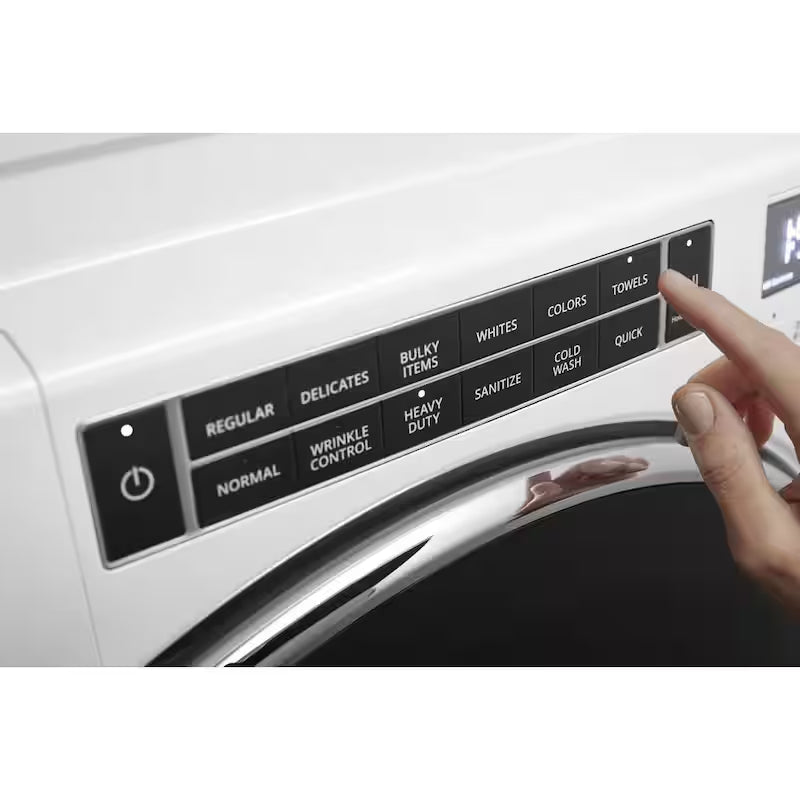 White Stackable Front Load Washing Machine X8716