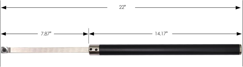 Carbide Tipped Woodturning Tool 9pcs Set H132676