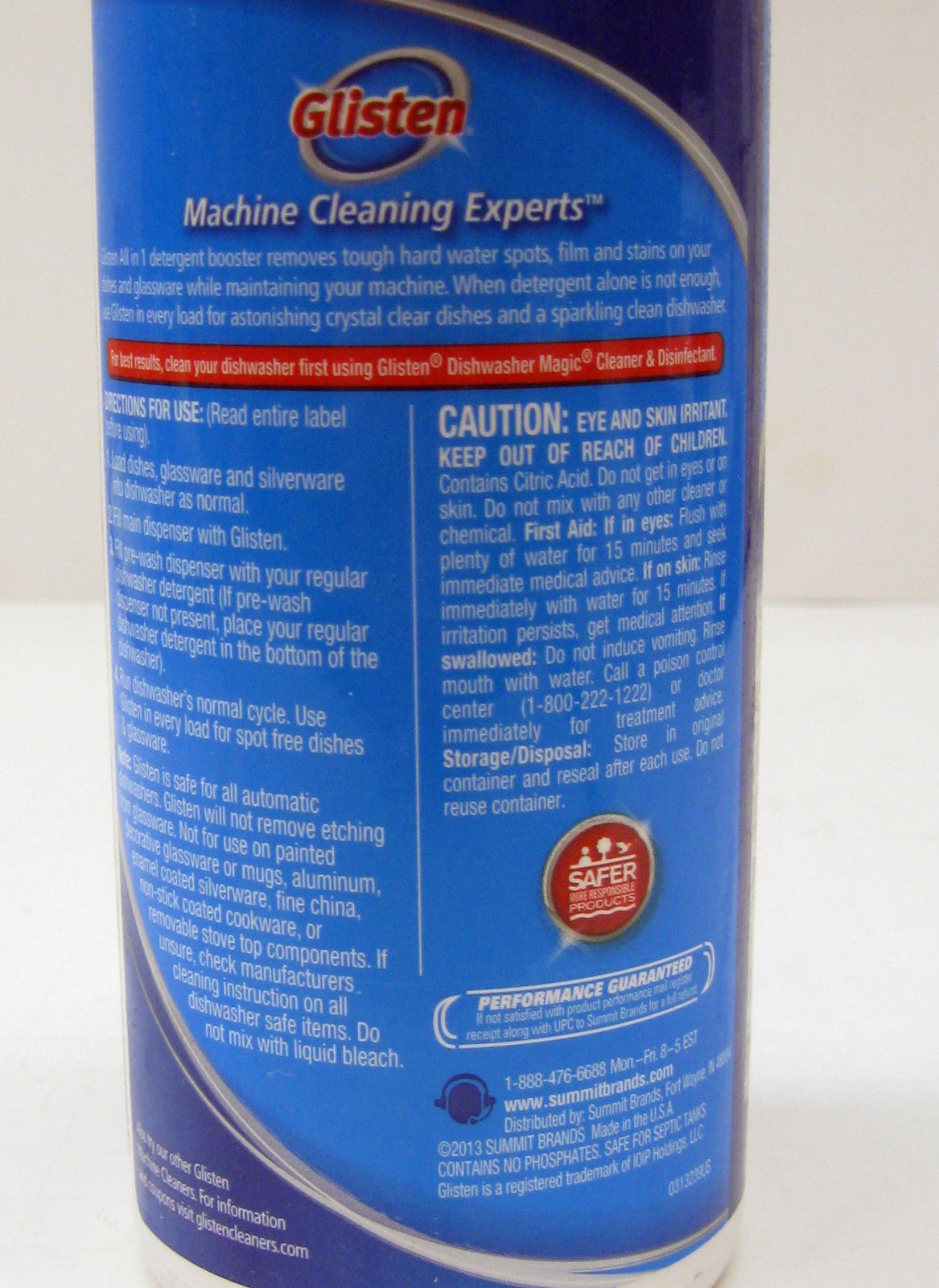 14oz Dishwasher Detergent Booster Powder D5395