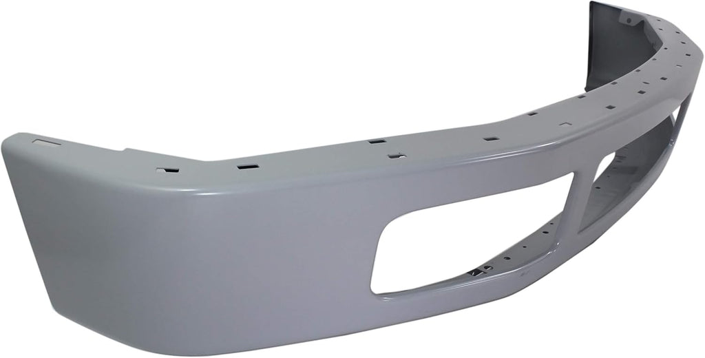 Paintable Steel Front Bumper with Moulding Pad Holes Z1411