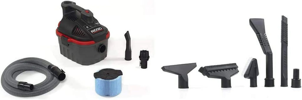 4-Gallon Portable Wet and Dry Compact Vacuum Cleaner R921