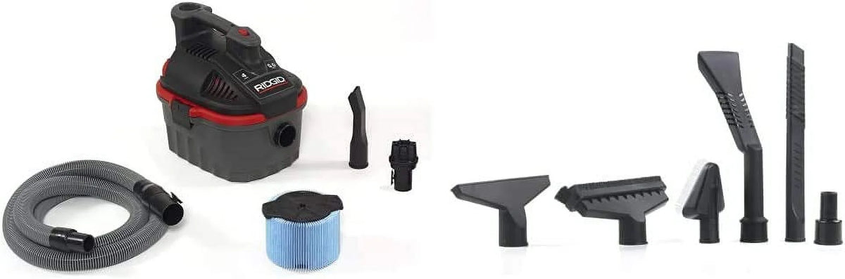 4-Gallon Portable Wet and Dry Compact Vacuum Cleaner R921