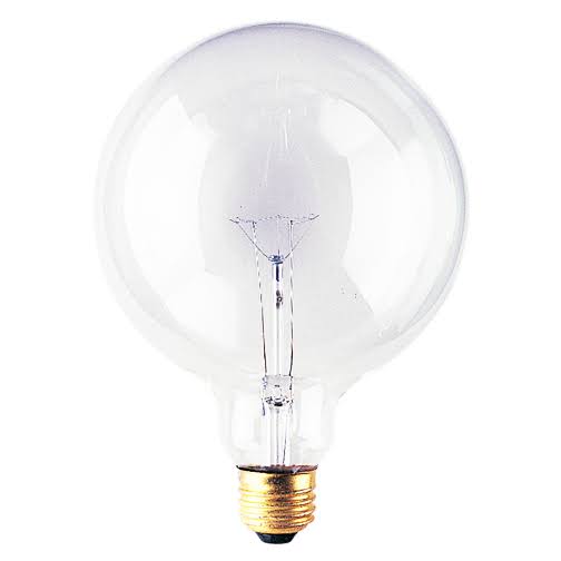 12 Pack G40 Globe Clear Incandescent Bulbs C7896