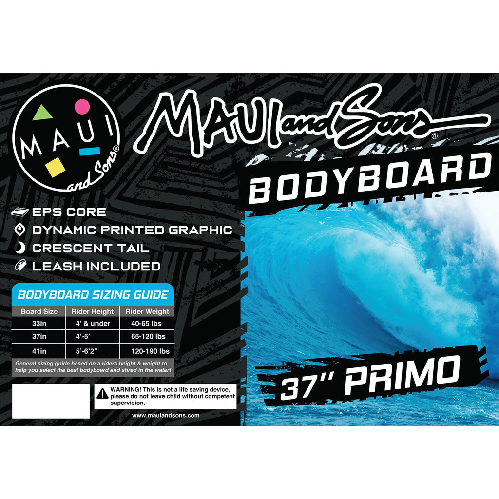 Red Arrow 37 inch Lightweight Bodyboard with Leash A4559
