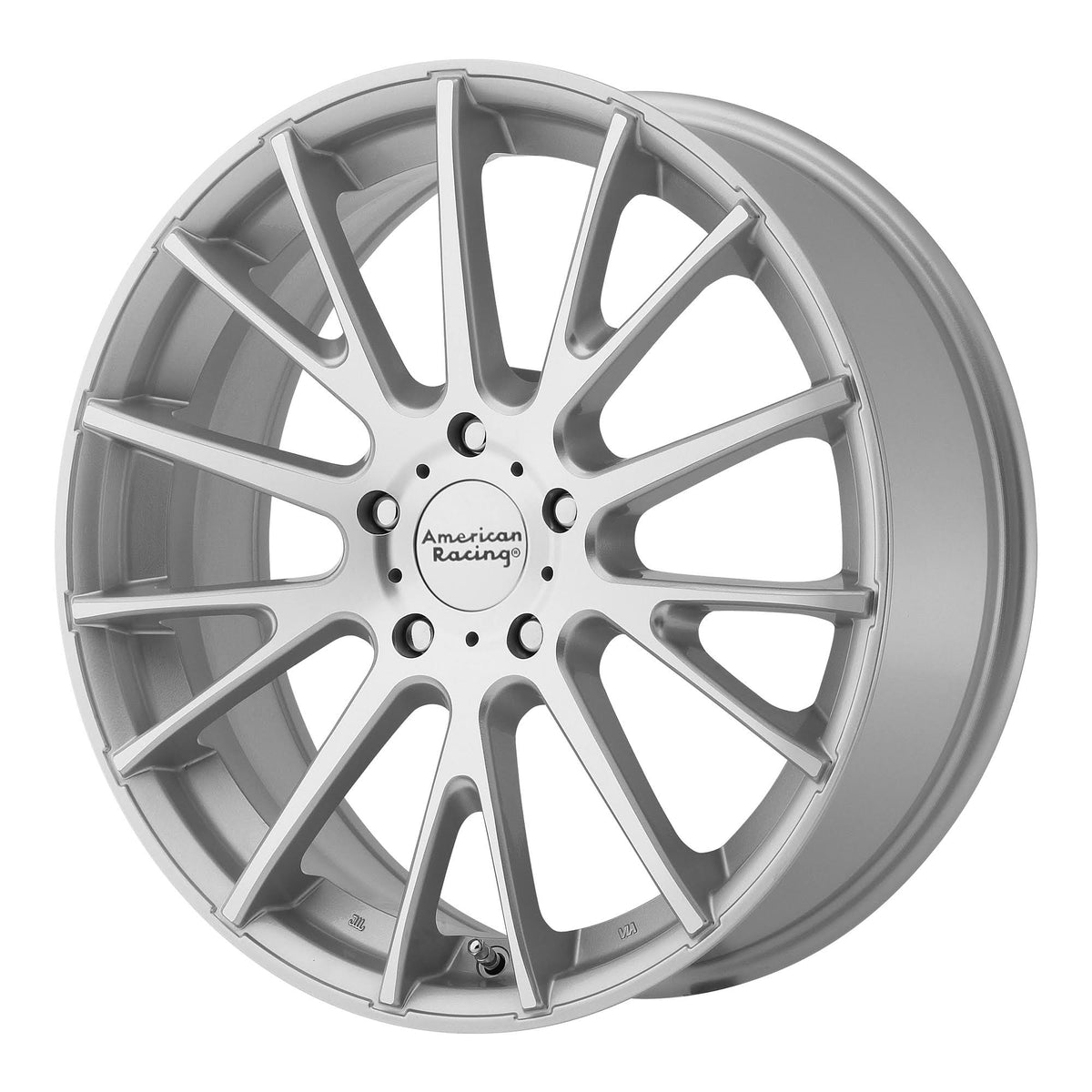 17x7 5x120.00 Silver 40 mm Wheel L598