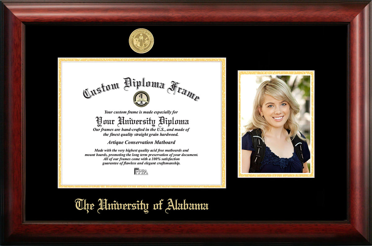 Gold Embossed Diploma Frame with 5 X7 Portrait Y71843
