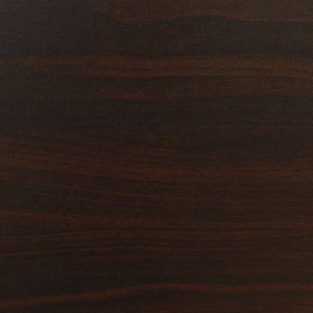 30x22 Square Mobile Breakroom Table Mahogany Black B89007