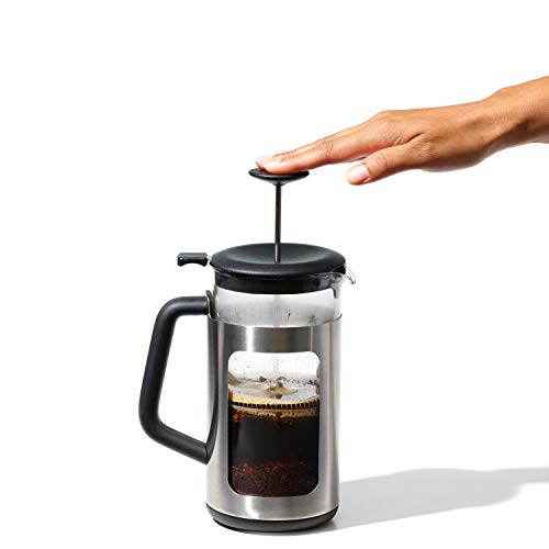 Stainless Steel French Press Coffee Maker 32oz Q6897