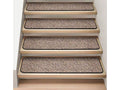15 Pc Black Carpet Stair Treads I309