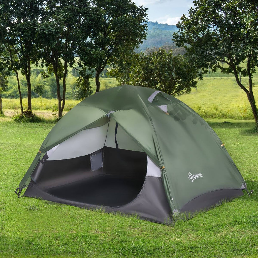 2 Person Waterproof Double Layer Camping Tent V369734