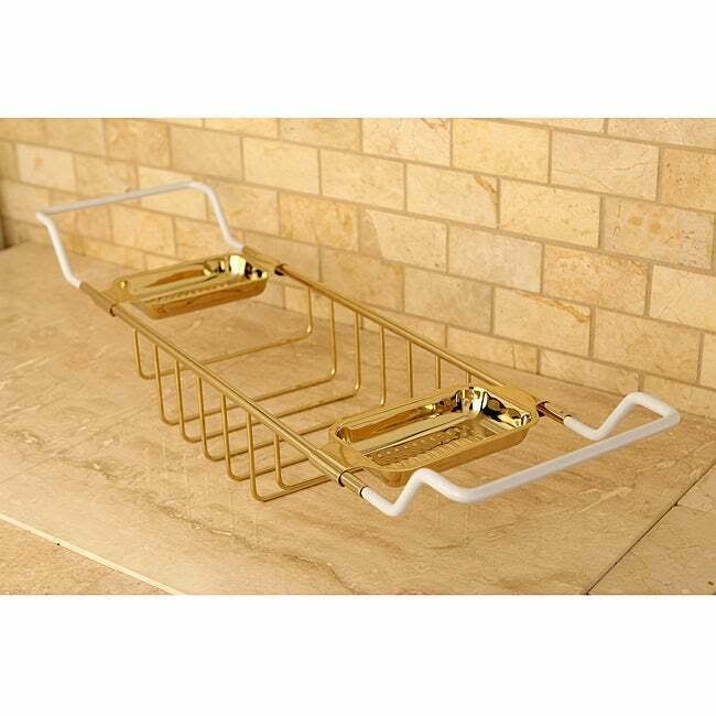 Gold Clawfoot Tub Caddy H406