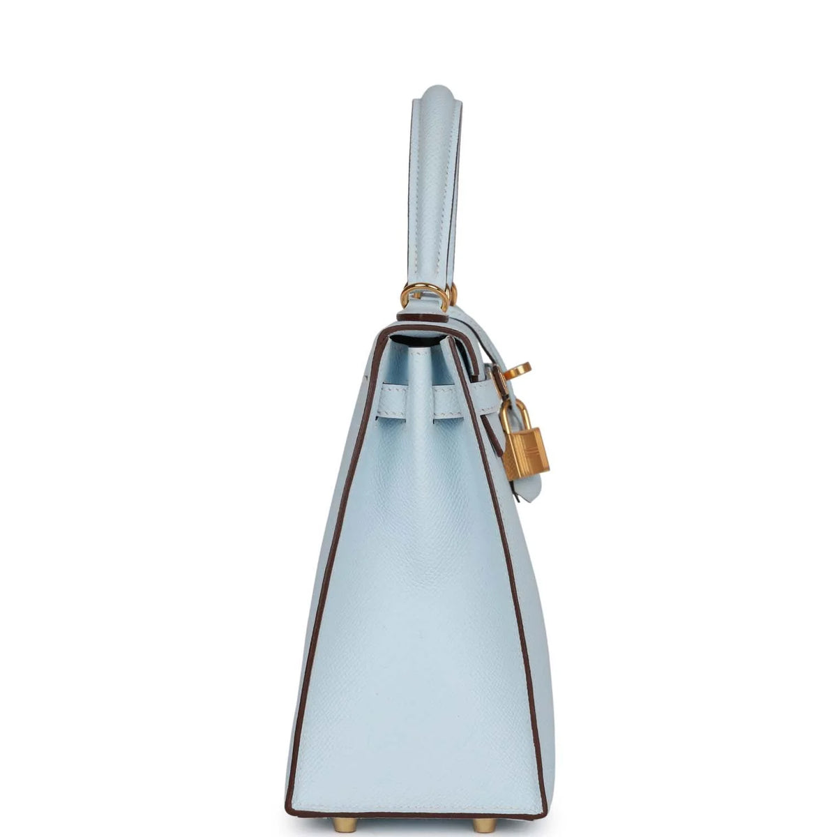 Bleu Brume Epsom Leather Bag V291