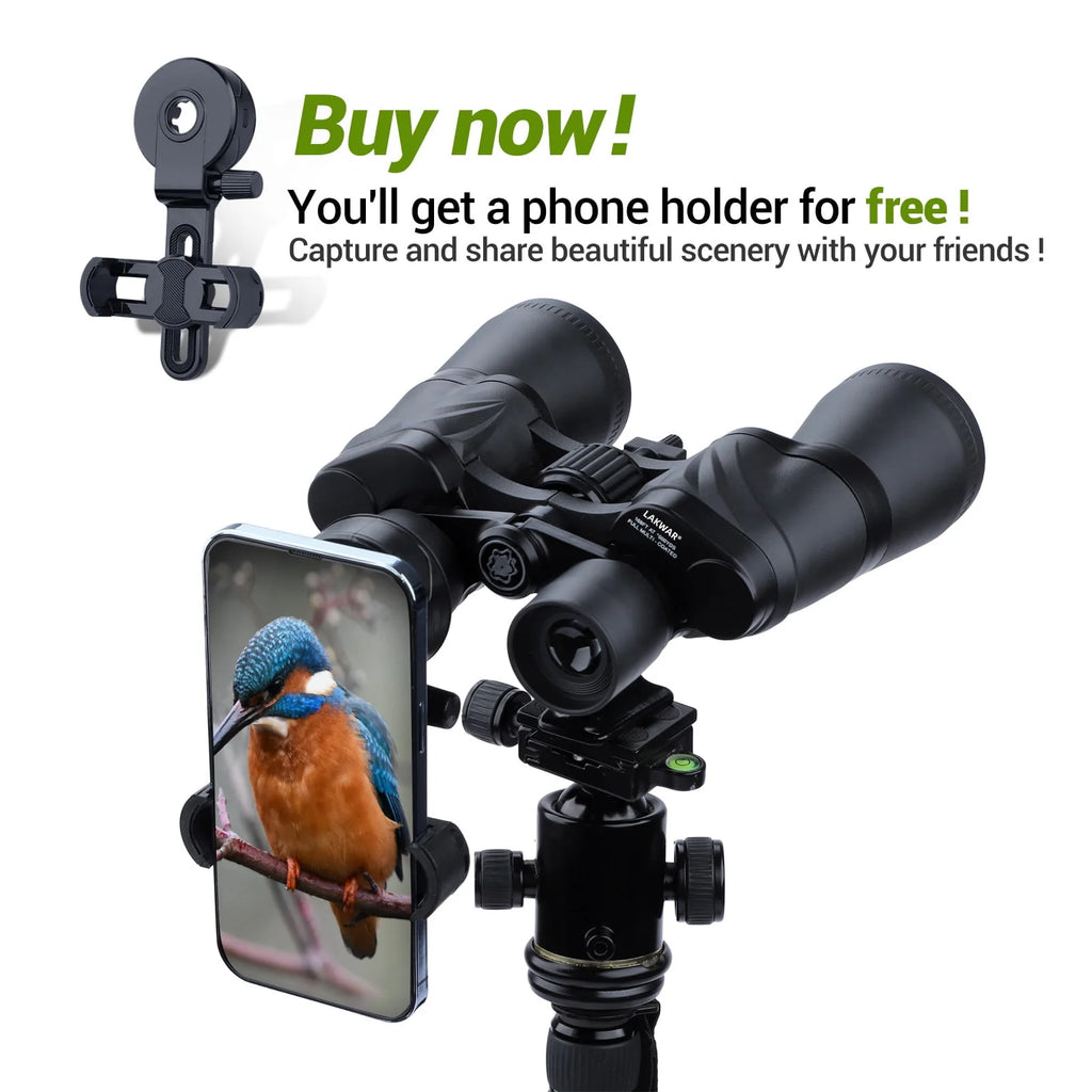 20x50 HD Binoculars with FMC BAK4 Prism Lens U2305