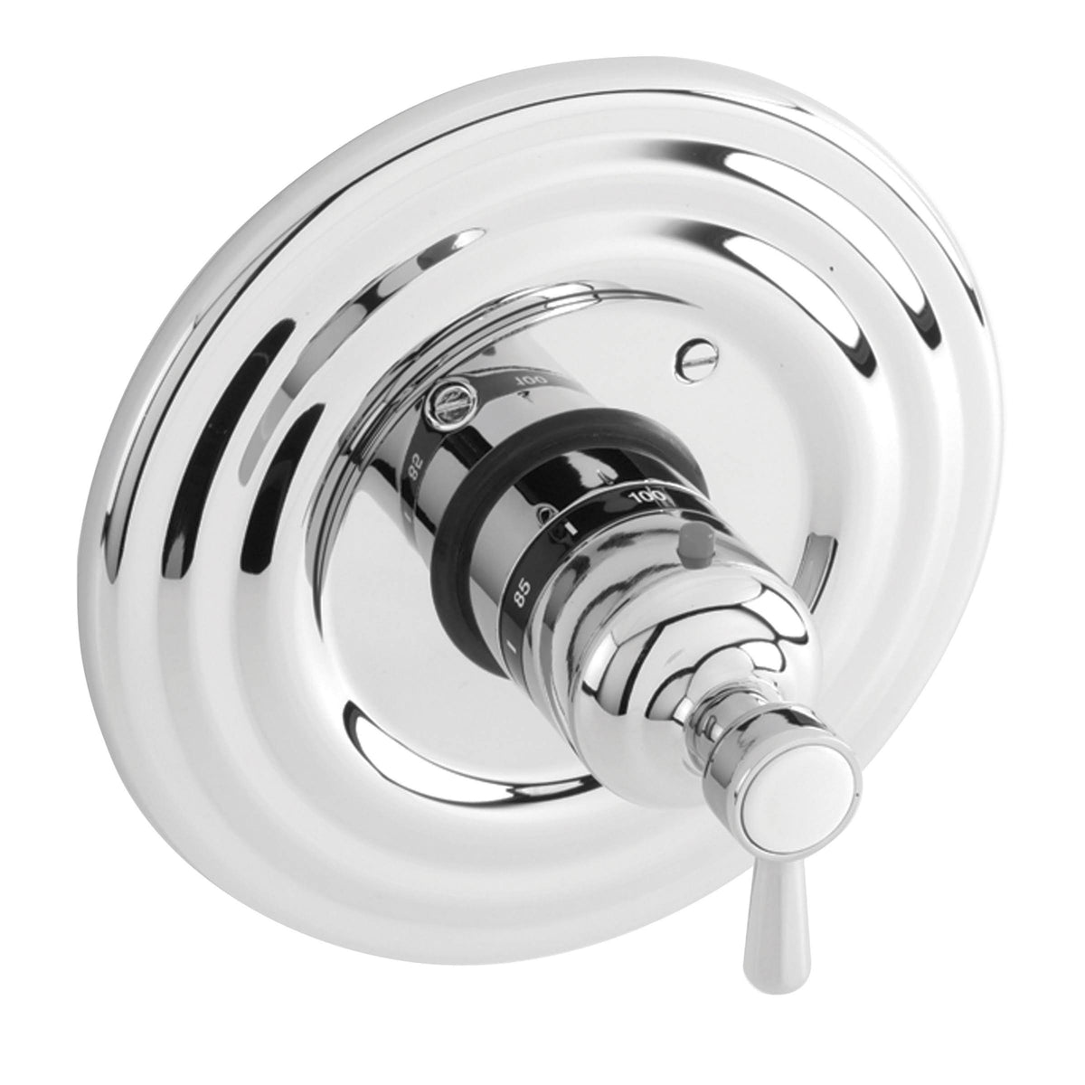 Thermostatic Trim Plate with Handle Polished Nickel L75220