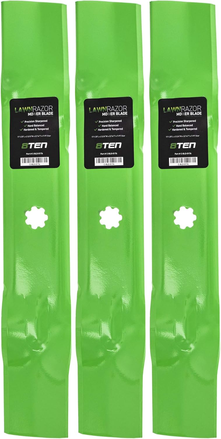 Spindle Hi Lift Blade Kit with 48 inch Cut Deck F335180