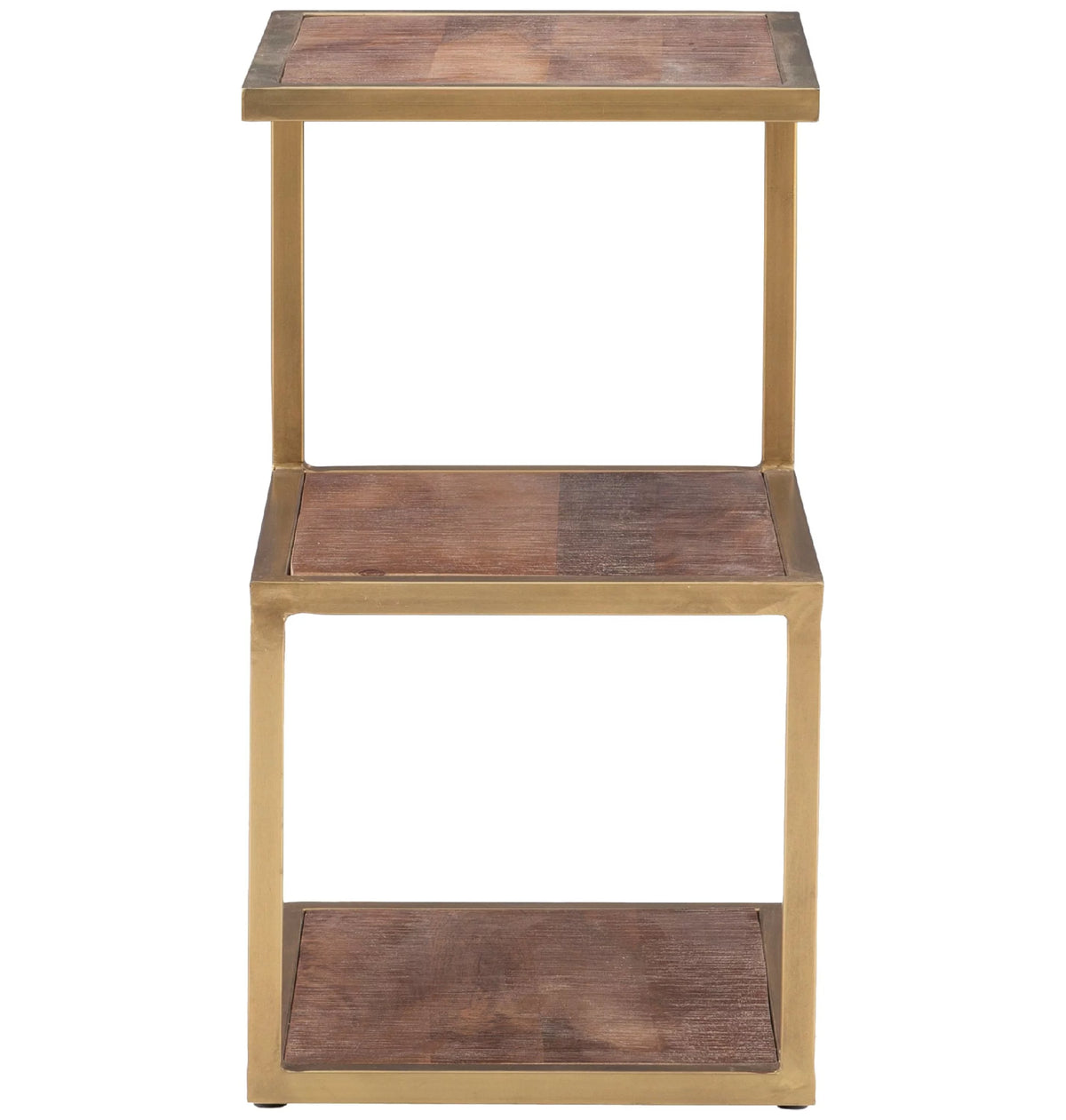 3-Tier Metal Accent Side Table E539