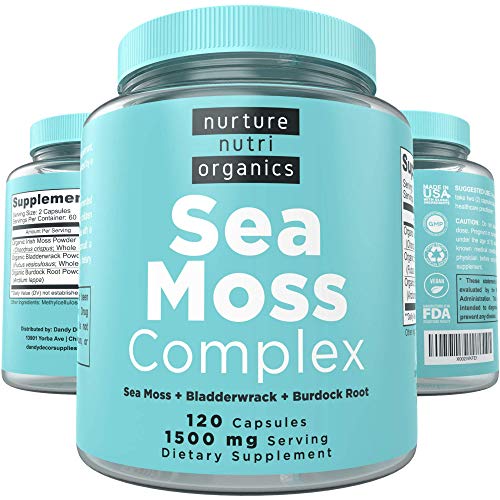Organic Sea Moss 120 Capsules Q4156