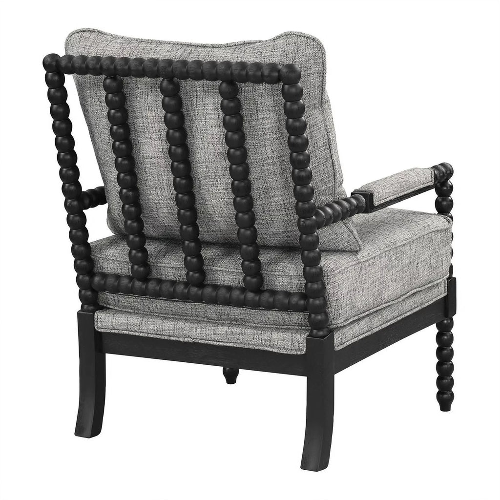 Graphite Black Fabric Chair B60143