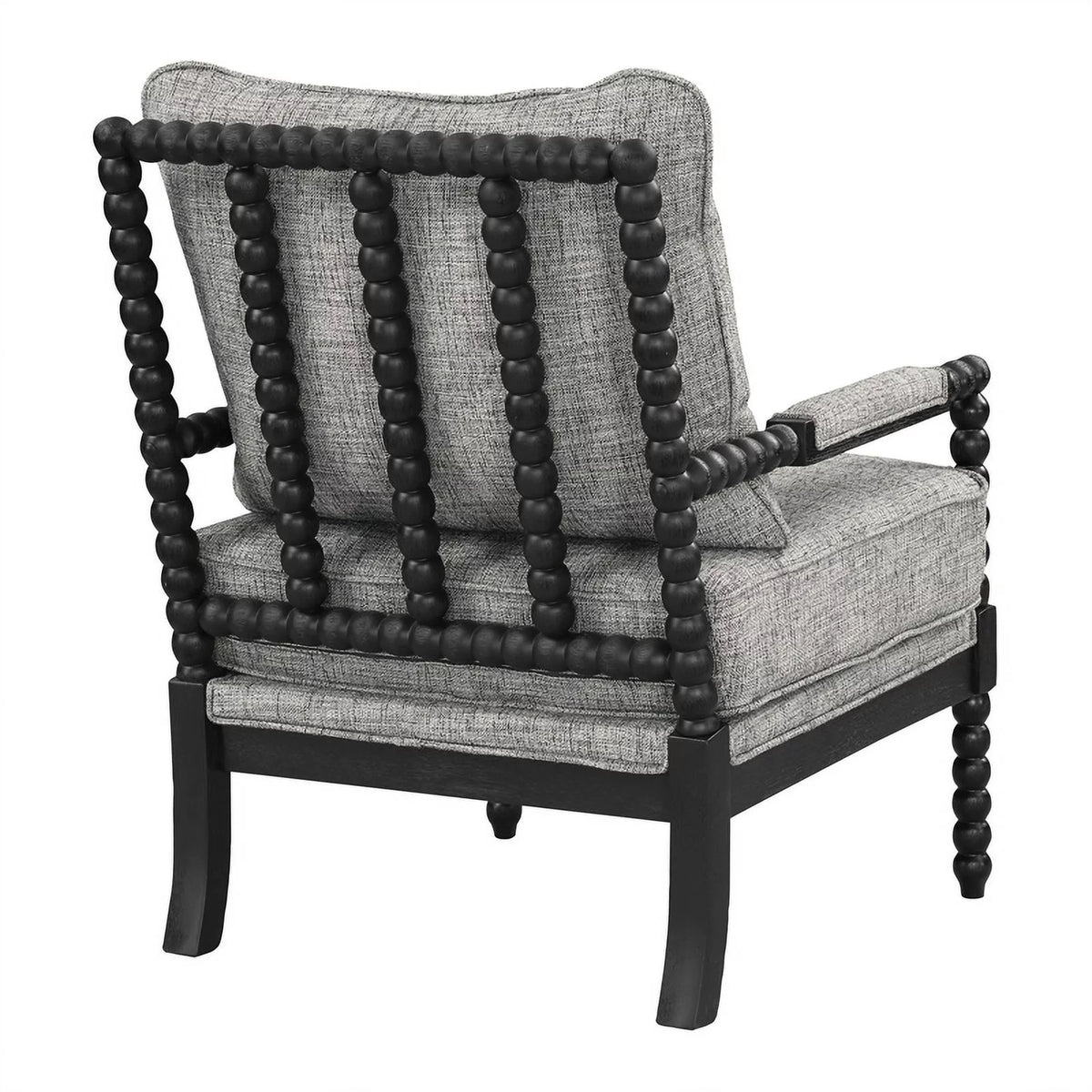 Graphite Black Fabric Chair B60143