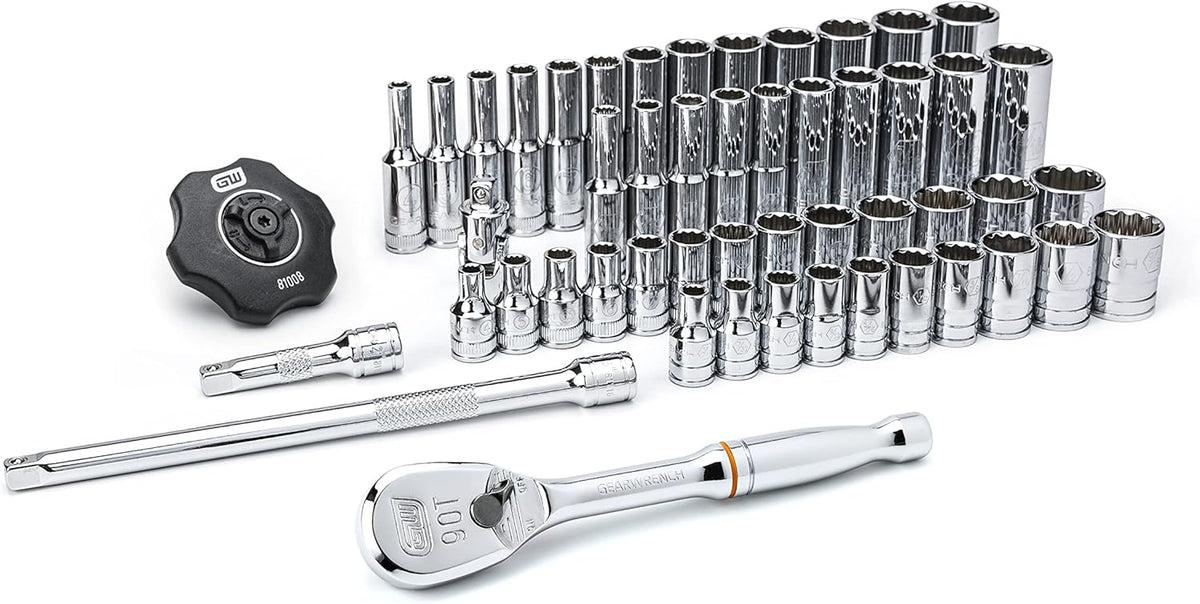 26 Pc. 1/4" Drive 12 Pt. Standard Mechanics Tool Set, SAE I751889