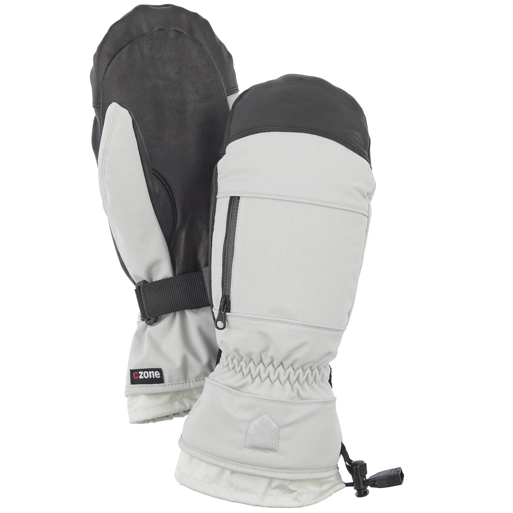 Pale Grey CZone Pointer Mitts W8607
