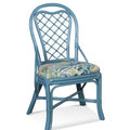 Navy Textured Sile Chair (Set of 2) X65075