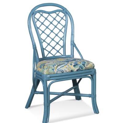 Navy Textured Sile Chair (Set of 2) X65075