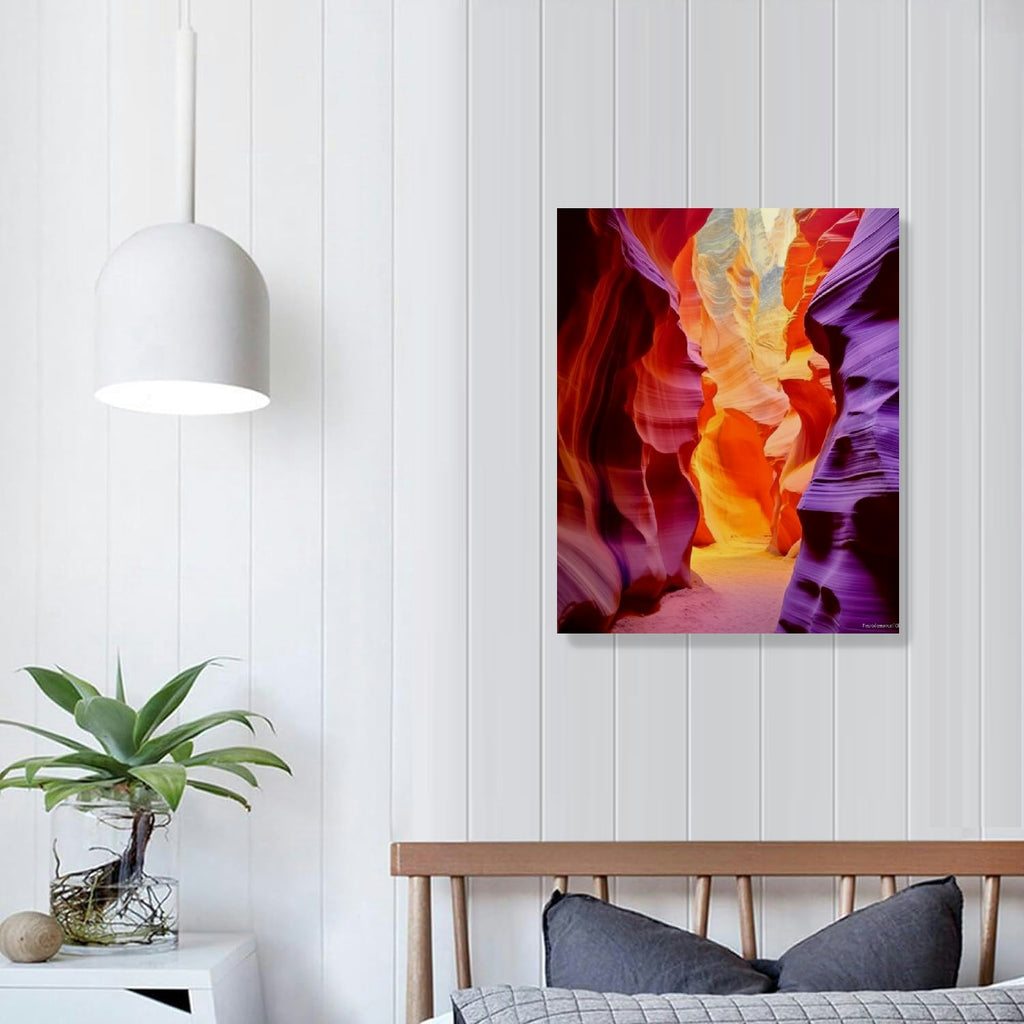 Upper Antelope Slot Canyon Scenic Canvas Wall Art Prints Y97571