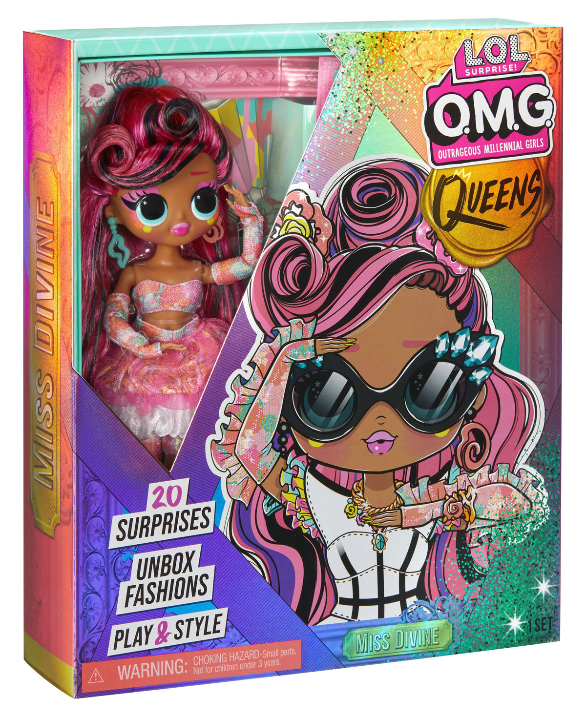 Fashion Doll with 20 Surprises Including Outfit and Accessories S427