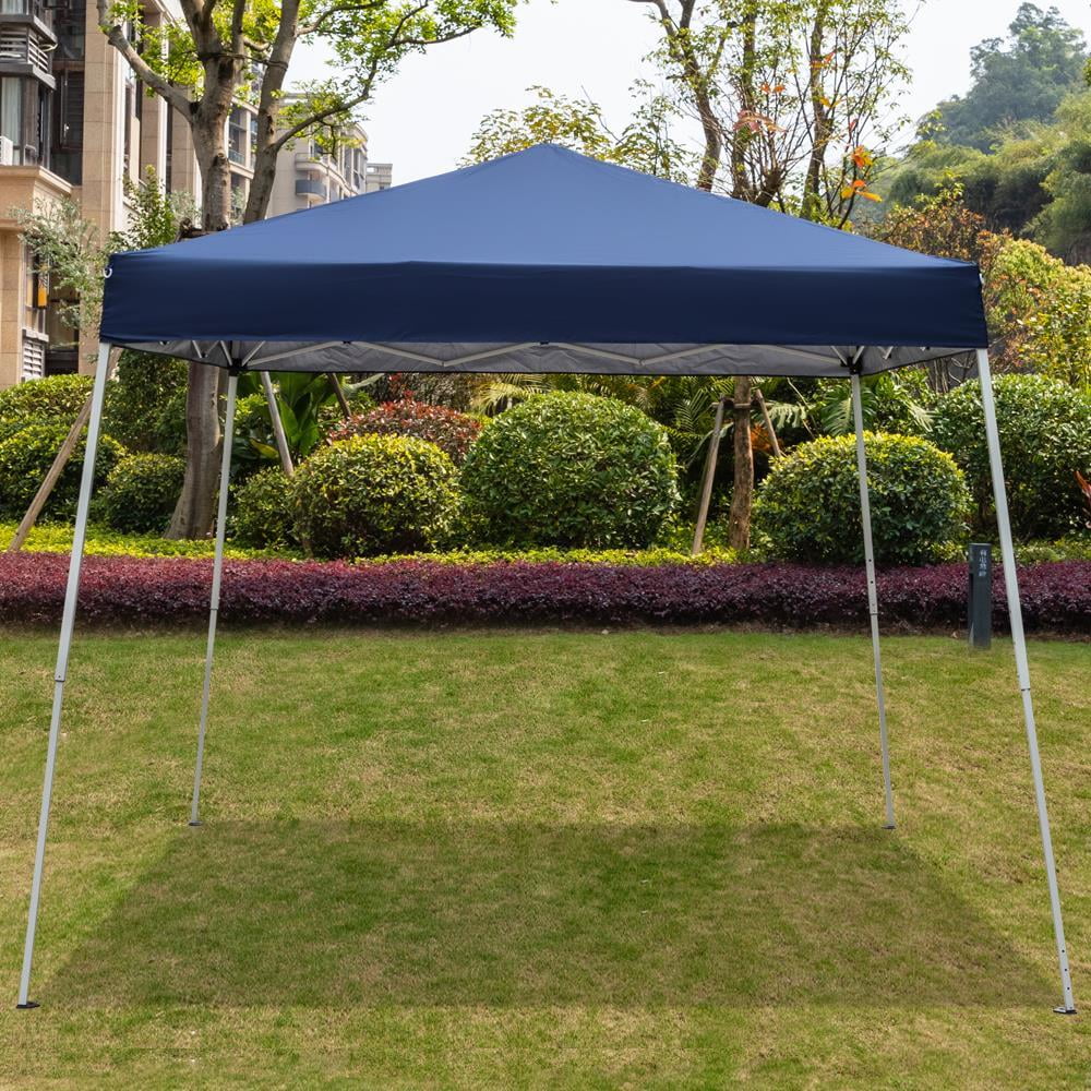 10' x 10' Pop-up Waterproof Canopy Tent with Carry Bag L14846