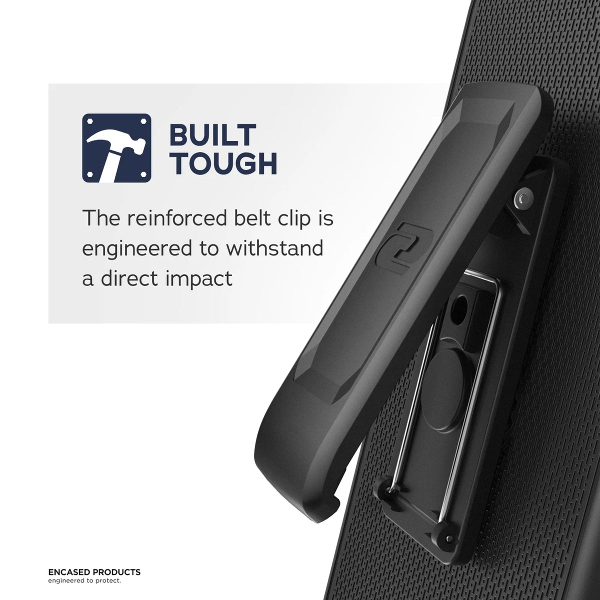 Rugged Case with Built in Screen Protector and Holster Clip A288