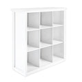 White 9 Cube Bookcase and Storage Unit F572596