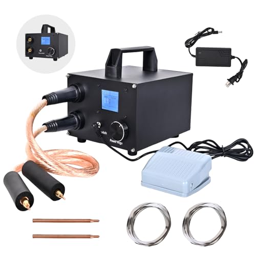 3000F Capacitor 25 Gears Portable Spot Welder J154