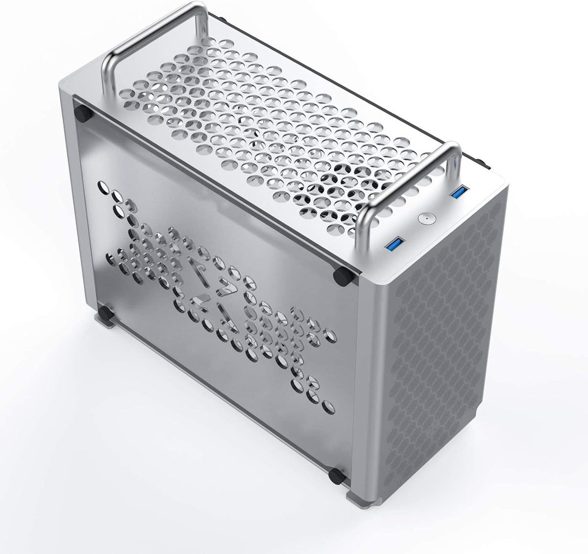ITX Computer Case Aluminum Alloy Chassis M2677