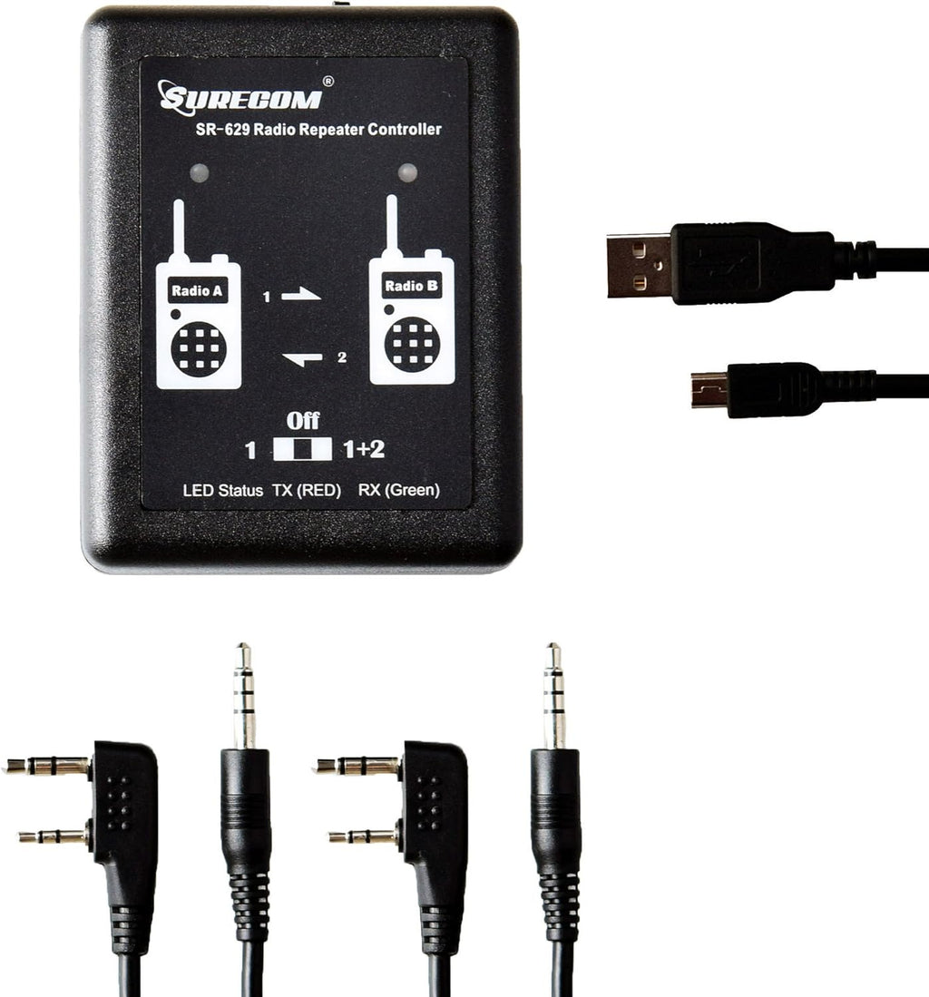 2 in 1 Duplex Cross Band Radio Repeater Controller with Radio Cable M34277
