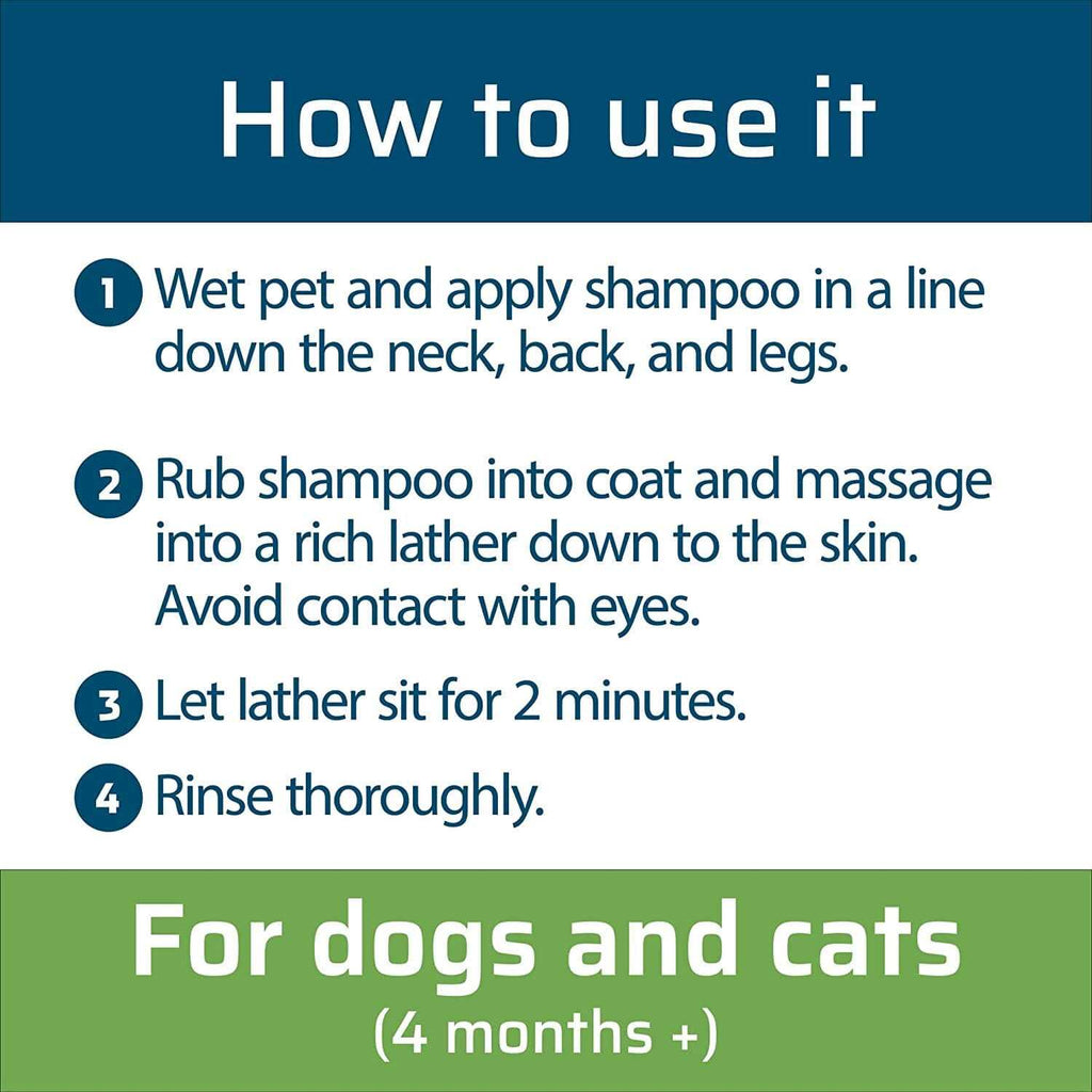 Flea and Tick Shampoo for Dogs Cats A368355