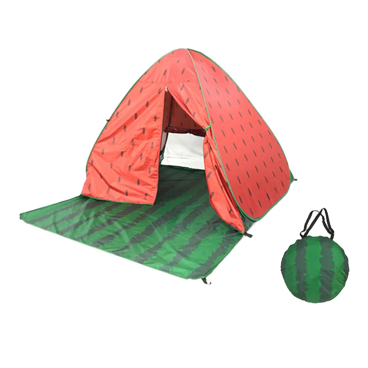 Beach Sun Protection Camping Tent with 6 Tent Stakes X825328