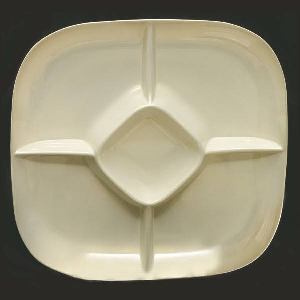 6 Packs Melamine Chip and Dip Platter P460632